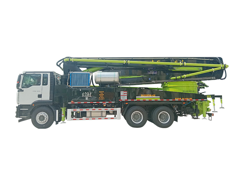 42M圓盤(pán)攪拌泵車(chē)